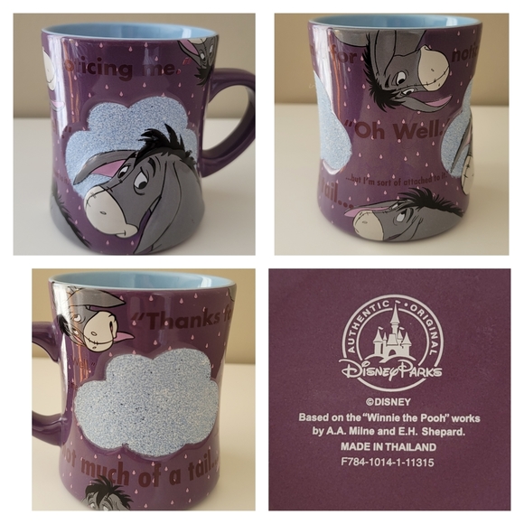 Disney Other - Vintage Disney Eeyore 3D Mug